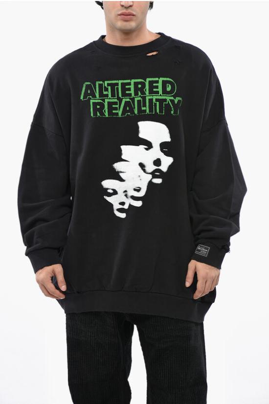  라프 시몬스 긴팔 티셔츠 222 M168 0099 Black