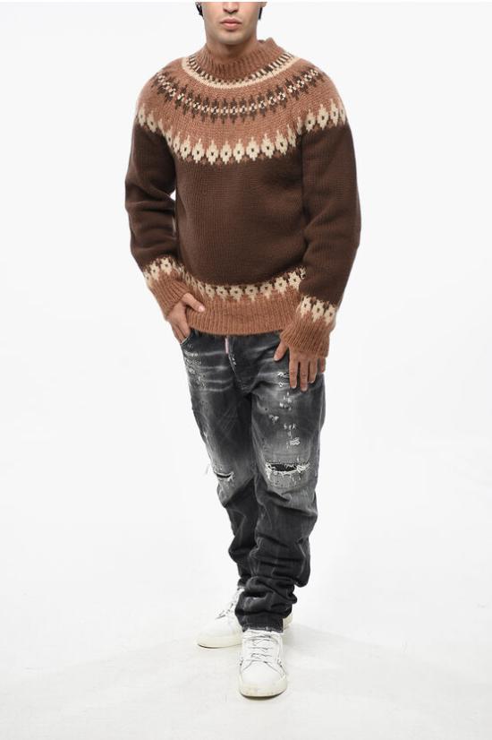  디스퀘어드2 스웨터 S71HA1310D13067962 Brown - DSQUARED2