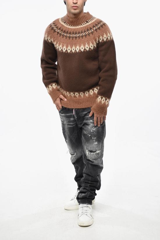  디스퀘어드2 스웨터 S71HA1310D13067962 Brown - DSQUARED2