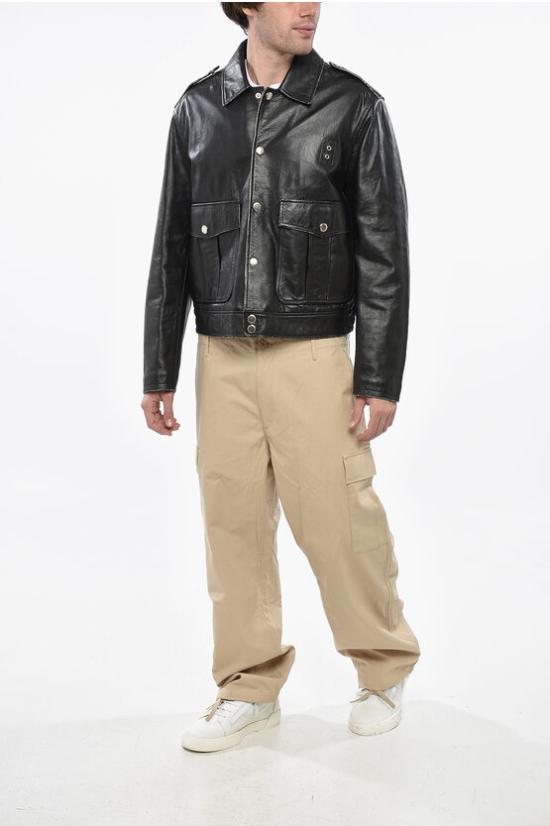  디스퀘어드2 가죽 자켓 S71AN0458SY1647900 Black - DSQUARED2