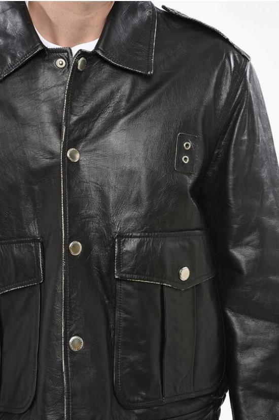  디스퀘어드2 가죽 자켓 S71AN0458SY1647900 Black - DSQUARED2