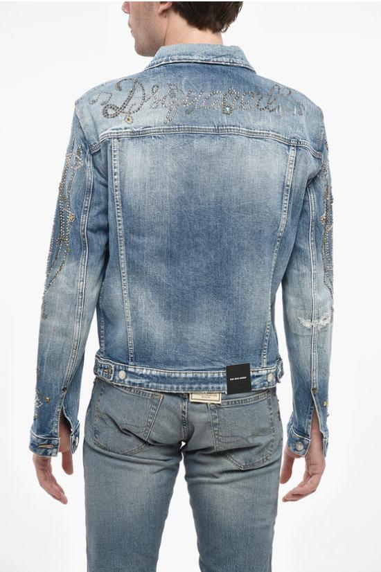  디스퀘어드2 데님 자켓 S71AN0485S30663470 Blue - DSQUARED2
