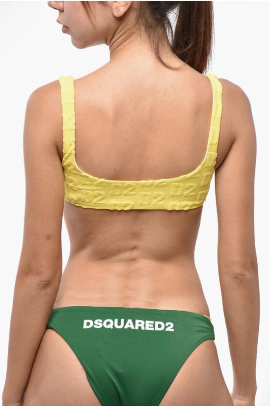  디스퀘어드2 비키니 수영복 D6BX03390ISA01720 Yellow - DSQUARED2