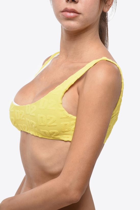  디스퀘어드2 비키니 수영복 D6BX03390ISA01720 Yellow - DSQUARED2