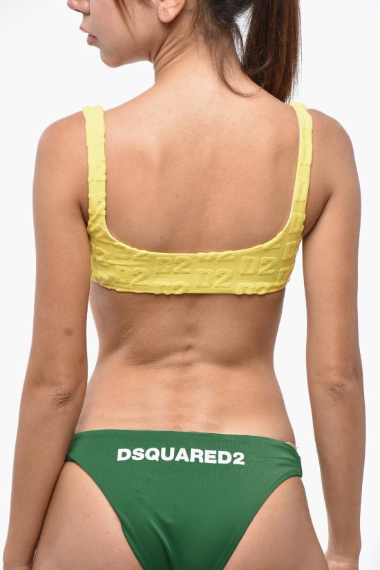  디스퀘어드2 비키니 수영복 D6BX03390ISA01720 Yellow - DSQUARED2