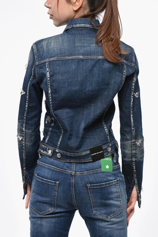  디스퀘어드2 데님 자켓 S75AM1006S30342470 Blue - DSQUARED2