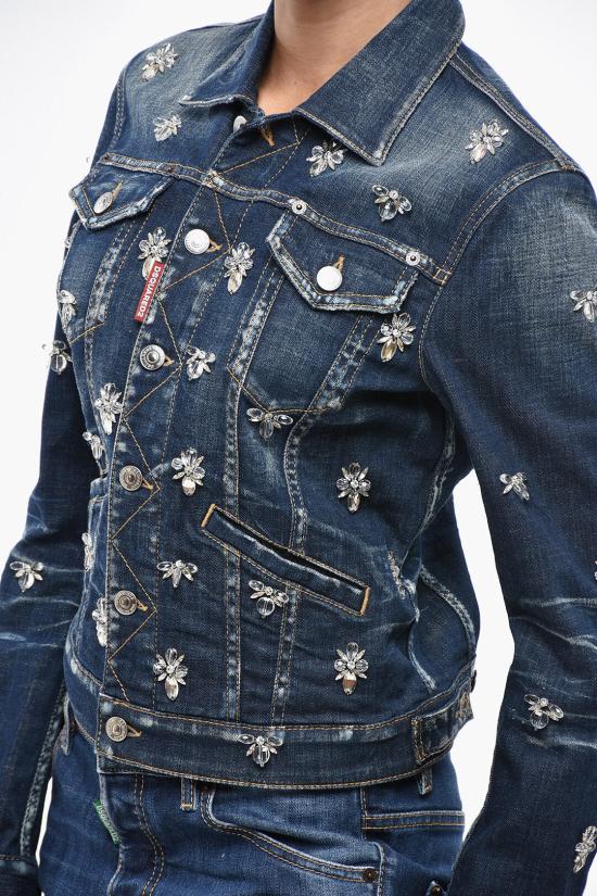  디스퀘어드2 데님 자켓 S75AM1006S30342470 Blue - DSQUARED2