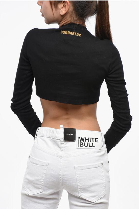  디스퀘어드2 긴팔 티셔츠 S72GD0457S23010900 Black - DSQUARED2