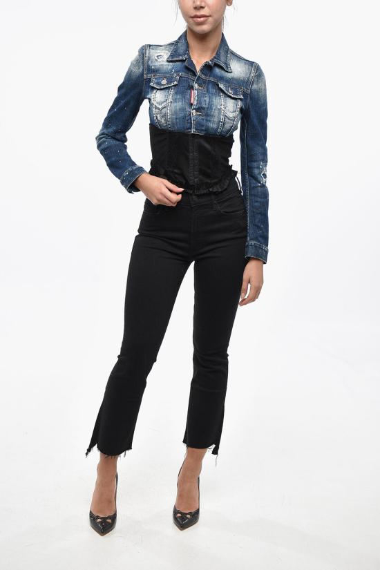  디스퀘어드2 데님 자켓 S72AM1029S30342470 Blue - DSQUARED2