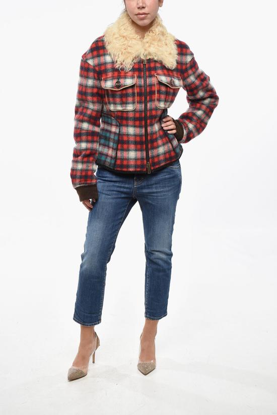  디스퀘어드2 무스탕 S72AM1030S78105001F Multicolor - DSQUARED2