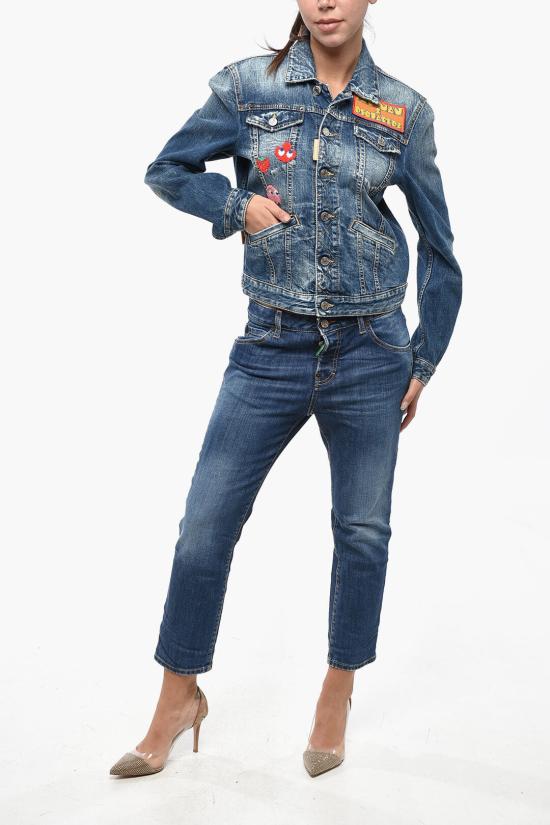  디스퀘어드2 데님 자켓 S72AM1031S30309470 Blue - DSQUARED2