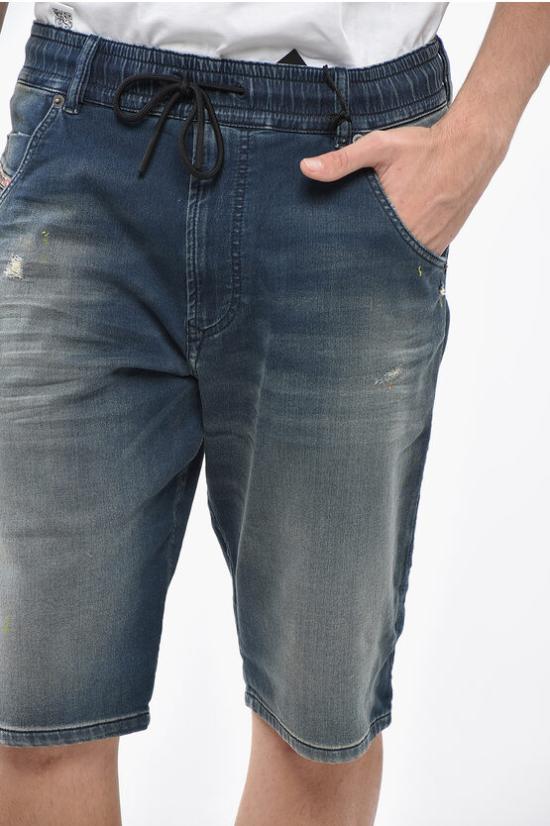  디젤 데님 숏팬츠 A09187 R96QH 01 Blue - DIESEL