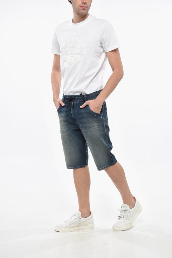  디젤 데님 숏팬츠 A09187 R96QH 01 Blue - DIESEL