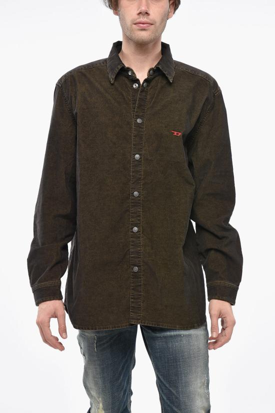  디젤 긴팔 셔츠 A07111 003GJ 50M Brown