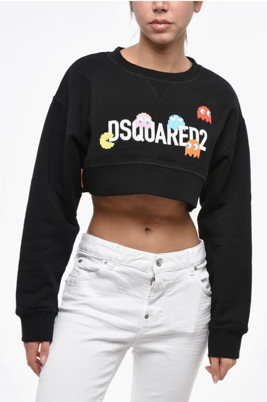  디스퀘어드2 긴팔 티셔츠 S72GU0445S25516900 Black