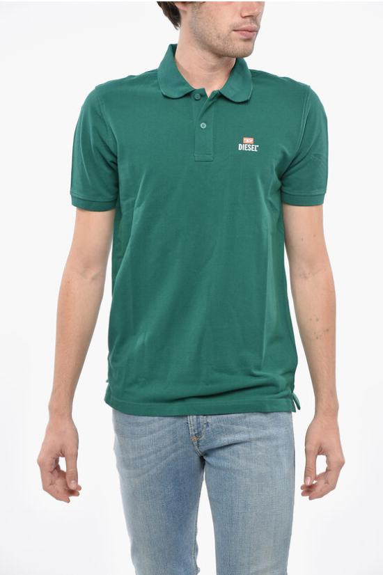  디젤 폴로 티셔츠 A12477 RBAWH 5JB Green