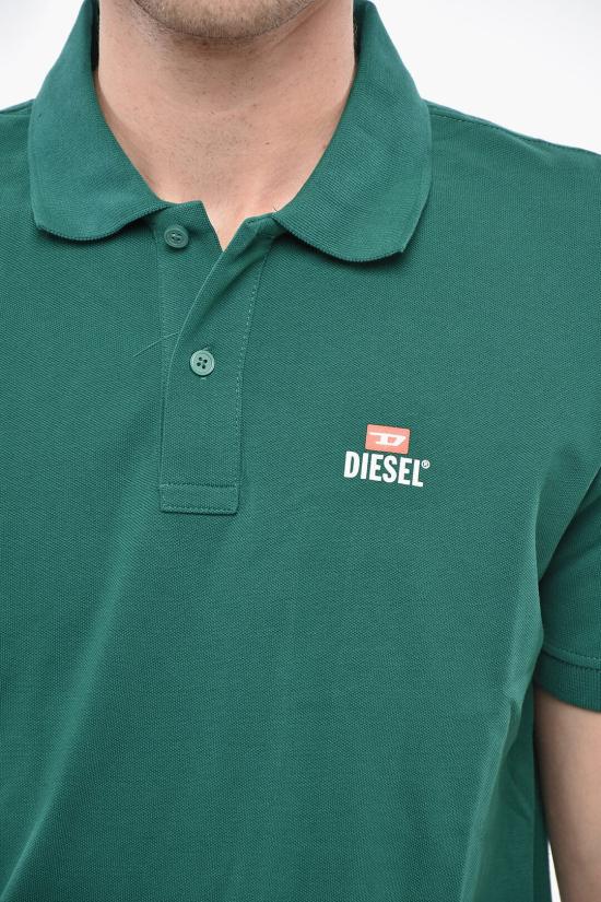  디젤 폴로 티셔츠 A12477 RBAWH 5JB Green - DIESEL