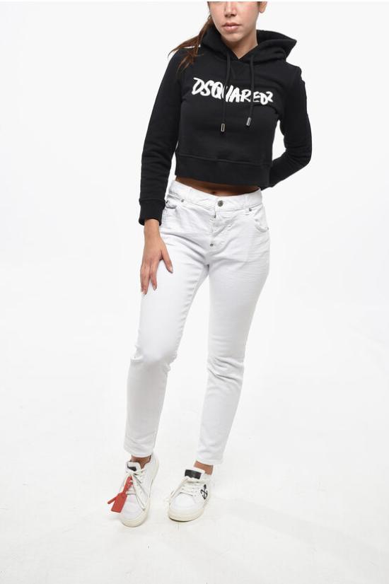  디스퀘어드2 후드 티셔츠 S72GU0441S25516900 Black - DSQUARED2