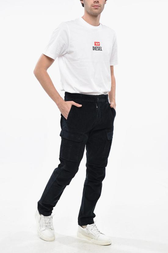  디젤 카고 팬츠 A13973 RQKAL 8HM Black - DIESEL