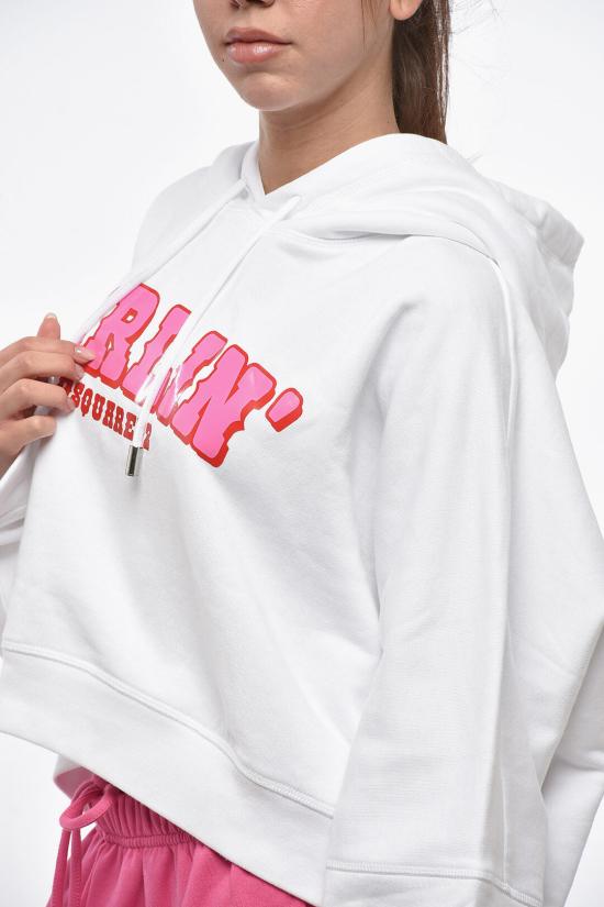  디스퀘어드2 후드 티셔츠 S72GU0442S25516100 White - DSQUARED2