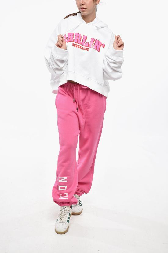  디스퀘어드2 후드 티셔츠 S72GU0442S25516100 White - DSQUARED2