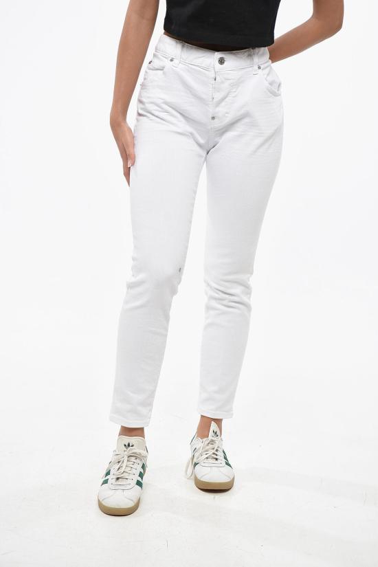  디스퀘어드2 데님 팬츠 S72LB0652S30733100 White