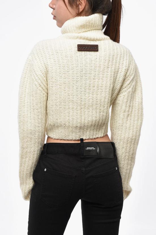  디스퀘어드2 터틀넥 S72HA1171S18355101 White - DSQUARED2