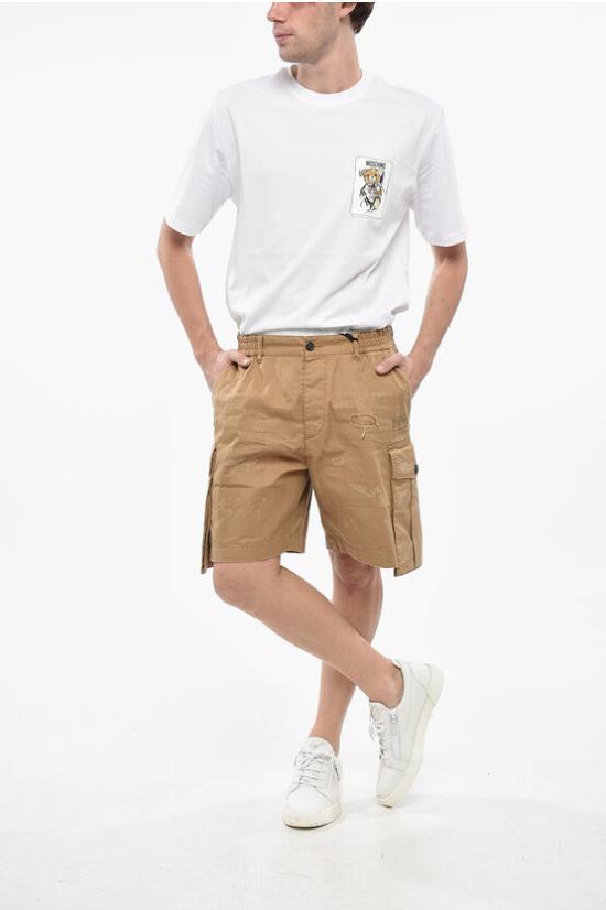  디스퀘어드2 숏팬츠 S74MU0805S41794131 Beige - DSQUARED2