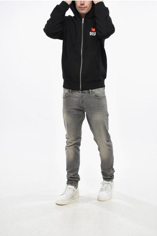  디젤 긴팔 티셔츠 A19705 RJXAP 900 Black - DIESEL