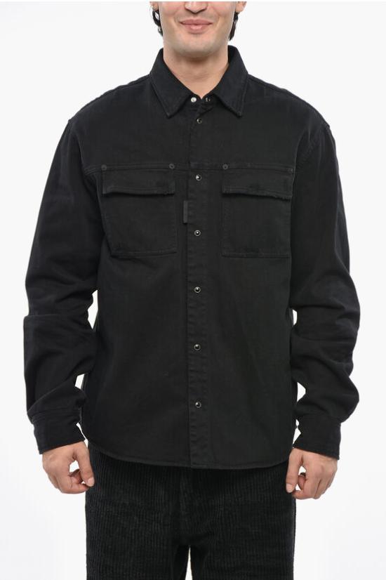  디스퀘어드2 자켓 S79DL0033S47925900 Black