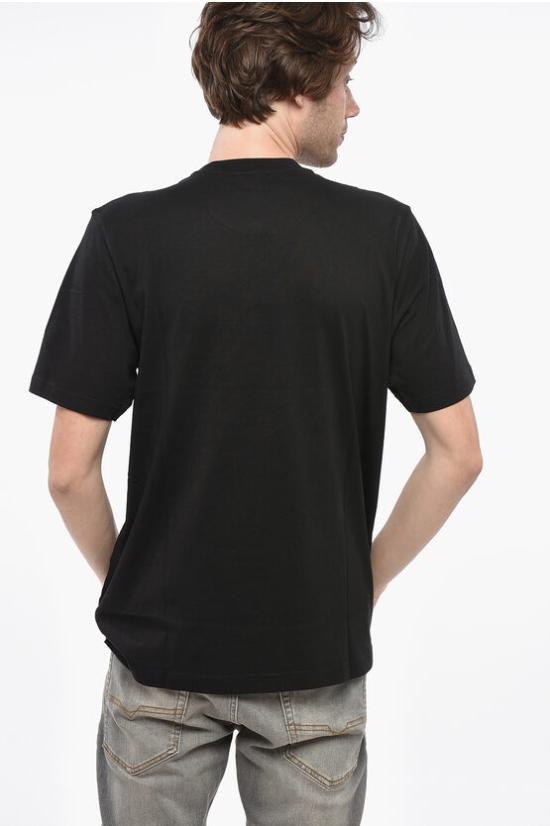  디젤 반팔 티셔츠 A19701 RHQBH 900 Black - DIESEL