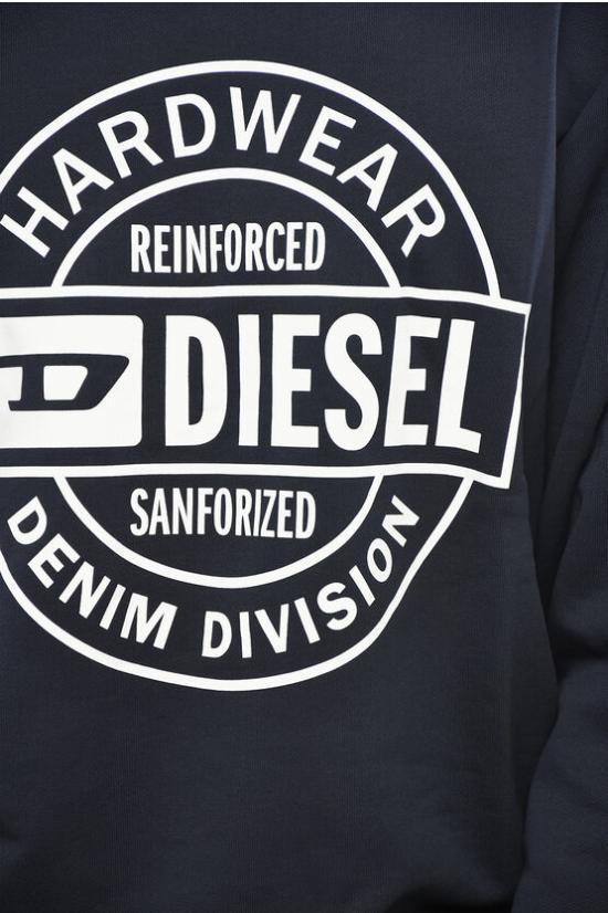  디젤 긴팔 티셔츠 A19704 RJXAN 81E Blue - DIESEL