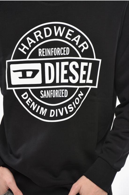  디젤 긴팔 티셔츠 A19704 RJXAN 900 Black - DIESEL
