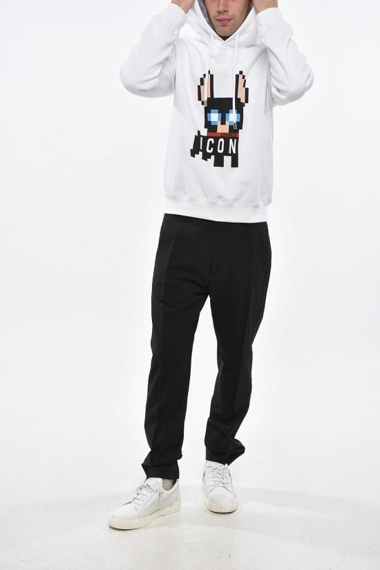  디스퀘어드2 후드 티셔츠 S79GU0105S25516100 White - DSQUARED2