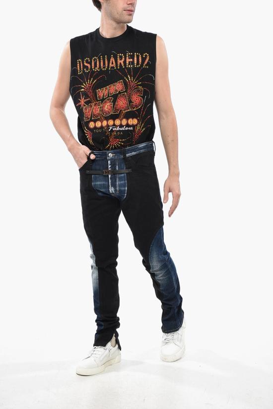  디스퀘어드2 데님 팬츠 S79LA0064S47925900 Blu Nero - DSQUARED2