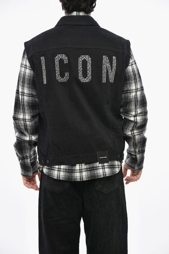  디스퀘어드2 데님 자켓 S79FB0008S47925900 Black - DSQUARED2