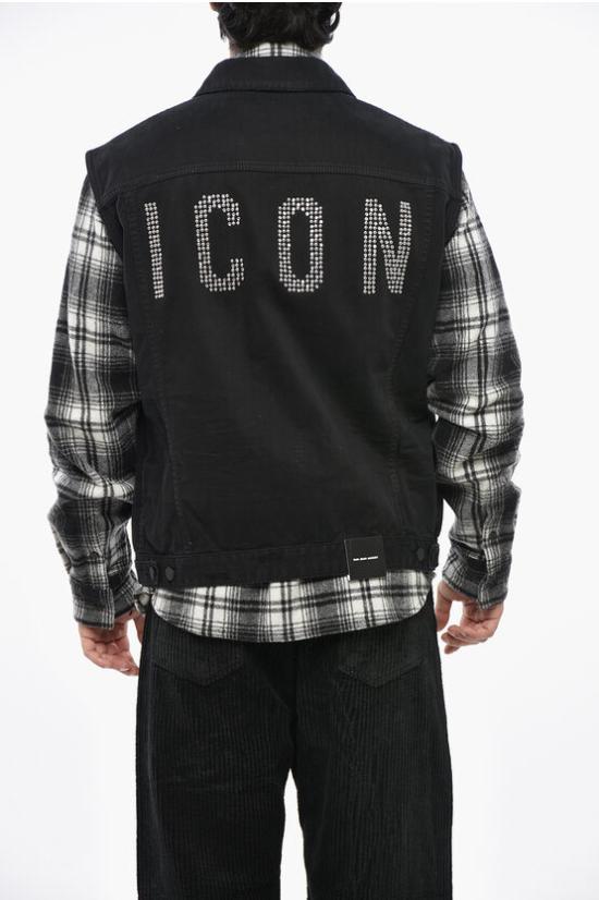  디스퀘어드2 데님 자켓 S79FB0008S47925900 Black - DSQUARED2