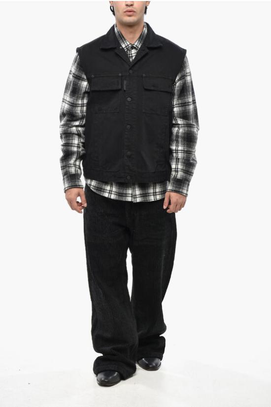  디스퀘어드2 데님 자켓 S79FB0008S47925900 Black - DSQUARED2