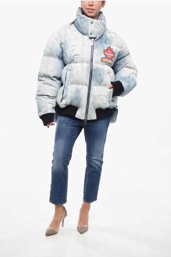  디스퀘어드2 데님 자켓 S72AM1028S30309470 Blue - DSQUARED2