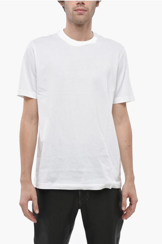  디젤 반팔 티셔츠 A18997 RPATI 100 White