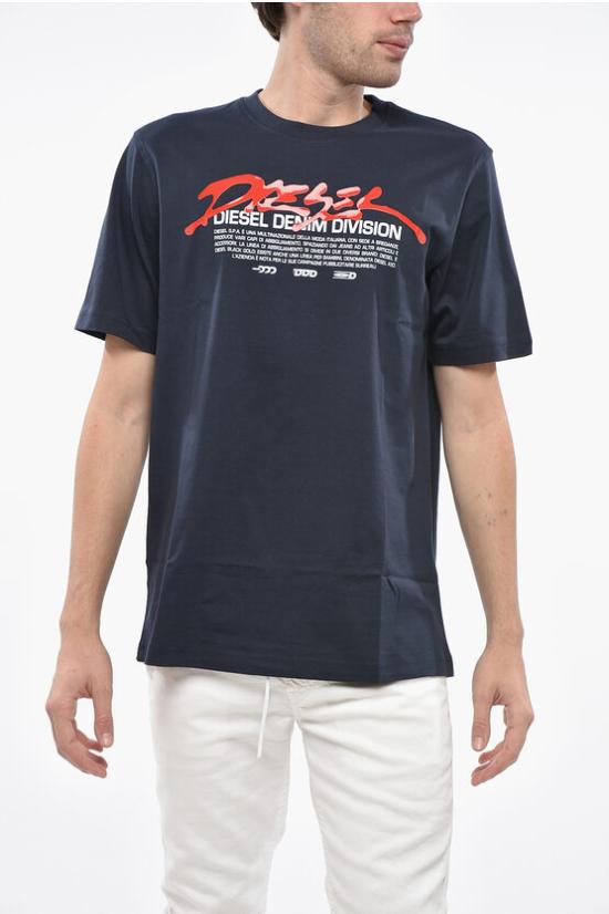  디젤 반팔 티셔츠 A19700 RHQBG 81E Blue