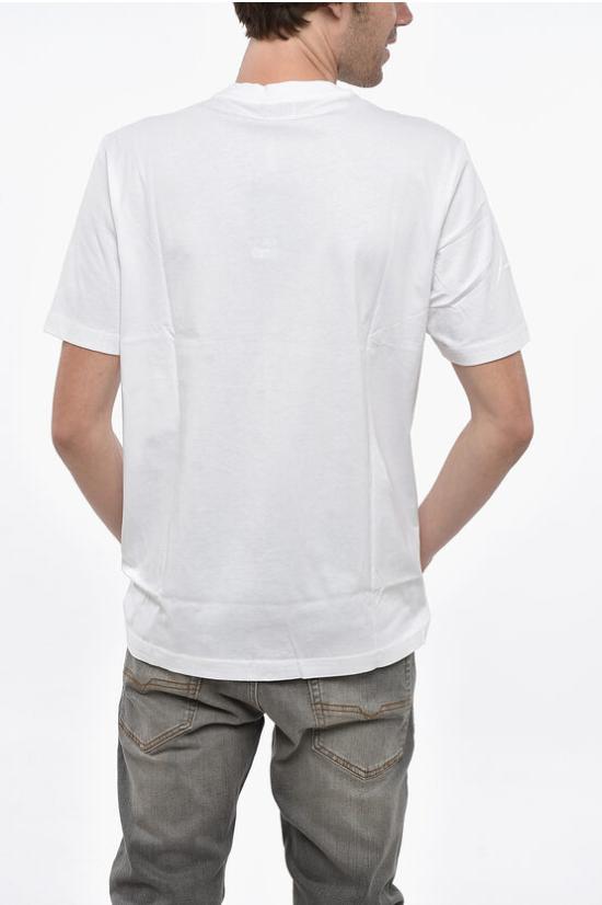  디젤 반팔 티셔츠 A19701 RHQBH 100 White - DIESEL