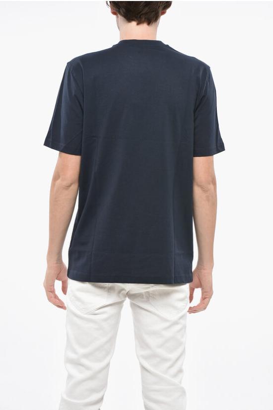  디젤 반팔 티셔츠 A19701 RHQBH 81E Blue - DIESEL