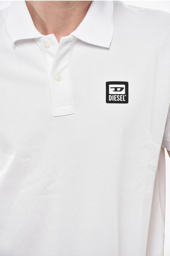  디젤 폴로 티셔츠 A19002 RQIAH 100 White - DIESEL