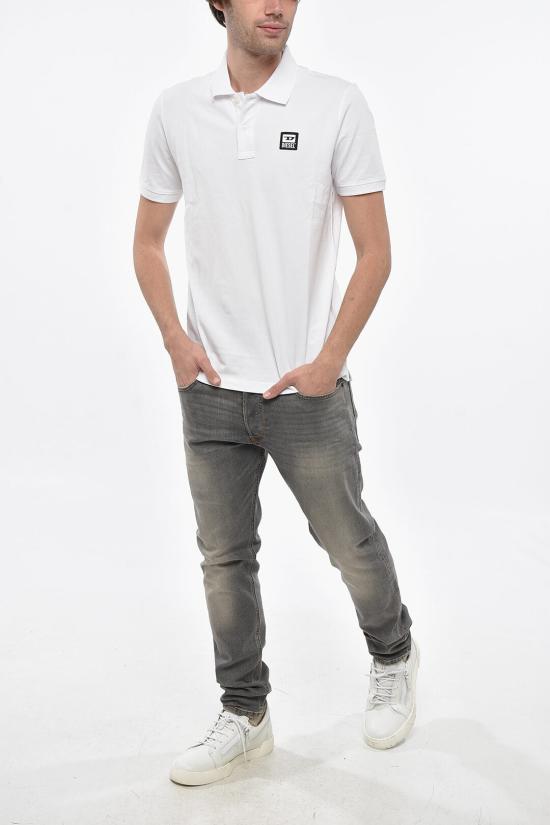  디젤 폴로 티셔츠 A19002 RQIAH 100 White - DIESEL