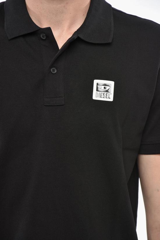  디젤 폴로 티셔츠 A19002 RQIAH 900 Black - DIESEL