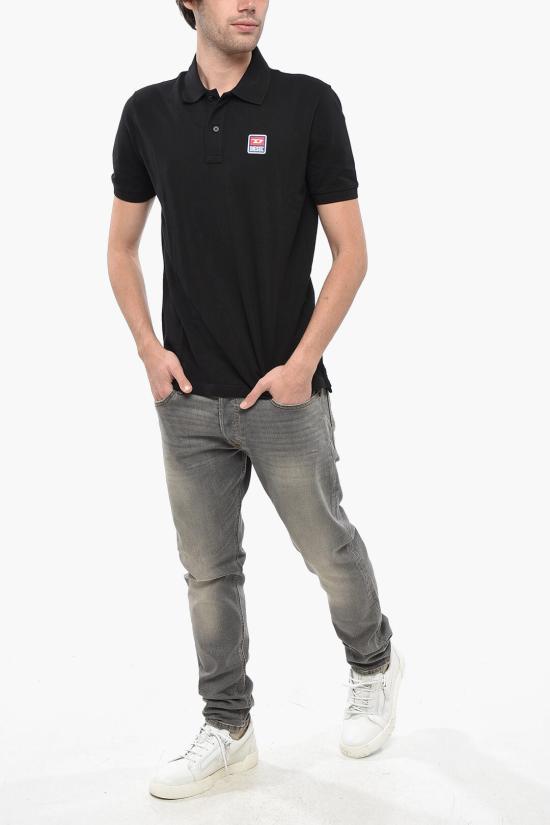  디젤 폴로 티셔츠 A16981 RQIAH 900 Black - DIESEL