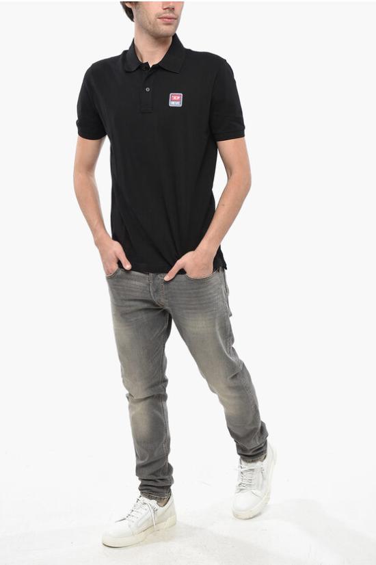  디젤 폴로 티셔츠 A16981 RQIAH 900 Black - DIESEL