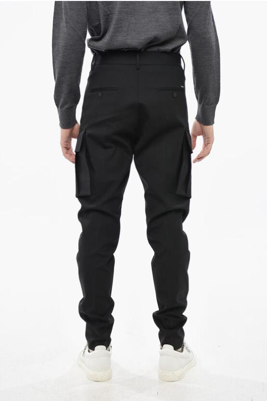  디스퀘어드2 카고 팬츠 S74KB0792S40320900 Black - DSQUARED2