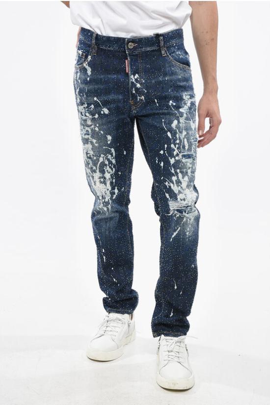  디스퀘어드2 데님 팬츠 S74LB1375S30664470 Blue